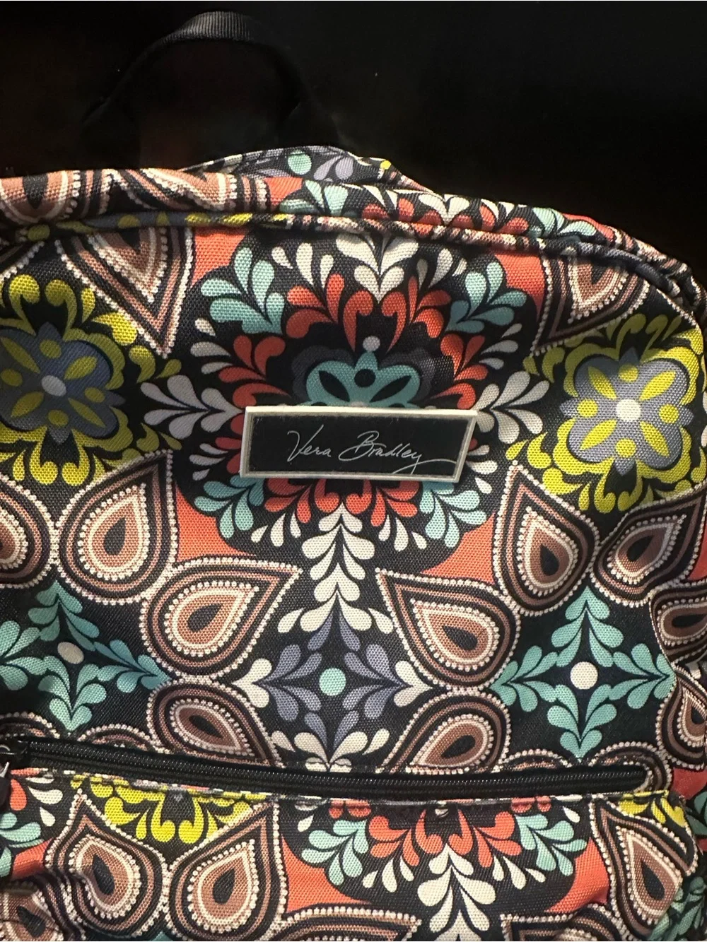 Vera Bradley colorful paisley